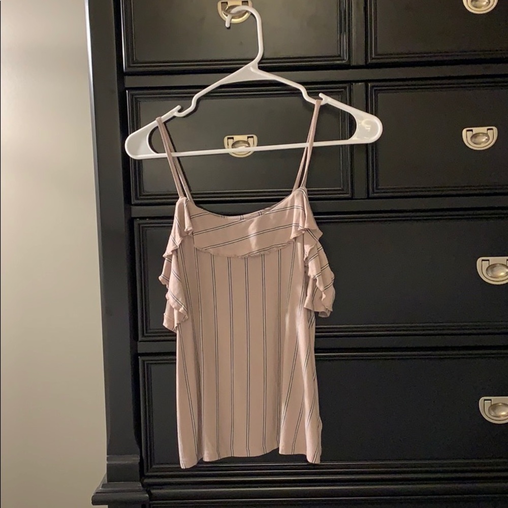 American Eagle Soft & Sexy Off-The-Shoulder Shirt